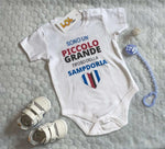 Body per Neonato Sono un piccolo grande tifoso della Sampdoria-Body per bimbi-Lol T-shirt
