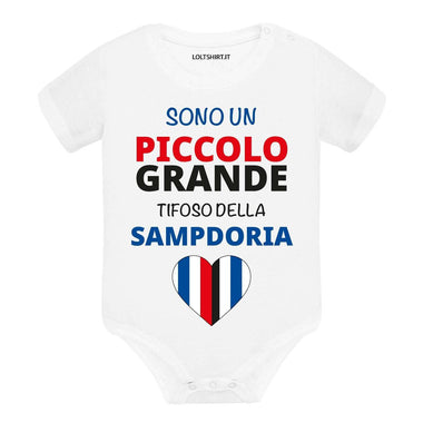 Body per Neonato Sono un piccolo grande tifoso della Sampdoria-Body per bimbi-Lol T-shirt
