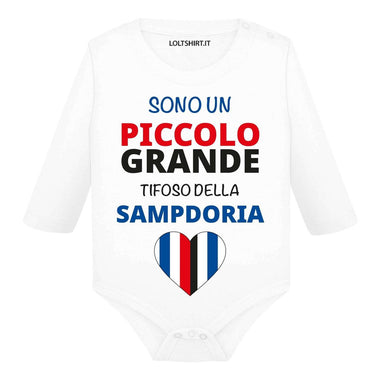 Body per Neonato Sono un piccolo grande tifoso della Sampdoria-Body per bimbi-Lol T-shirt