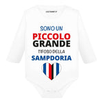 Body per Neonato Sono un piccolo grande tifoso della Sampdoria-Body per bimbi-Lol T-shirt