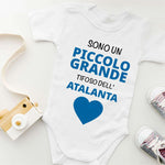 Body per Neonato Sono un piccolo grande tifoso dell'Atalanta-Body per bimbi-Lol T-shirt