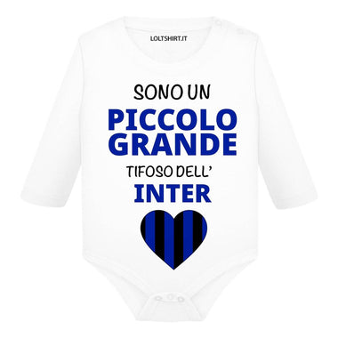 Body per Neonato Sono un piccolo grande tifoso dell'Inter-Body per bimbi-Lol T-shirt