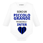 Body per Neonato Sono un piccolo grande tifoso dell'Inter-Body per bimbi-Lol T-shirt