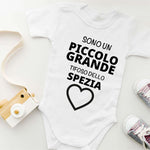 Body per Neonato Sono un piccolo grande tifoso dello Spezia-Body per bimbi-Lol T-shirt