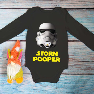 Body per Neonato Storm Pooper (Star Wars Tribute)-Body per bimbi-Lol T-shirt