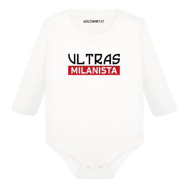 Body per Neonato Ultras Milanista-Body per bimbi-Lol T-shirt