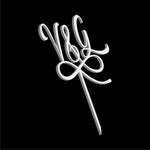 Cake Topper Iniziali Plexiglass-Cake Topper-Lol T-shirt