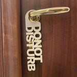 Cartello Non Disturbare in legno per albergo-Alberghi e ospitalità-Lol T-shirt