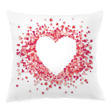 Cuscino Quadrato Personalizzato con Cuore-Cuscino personalizzato-Lol T-shirt