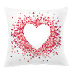 Cuscino Quadrato Personalizzato con Cuore-Cuscino personalizzato-Lol T-shirt