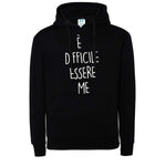 Felpa Donna È difficile essere me-Felpa con cappuccio-Lol T-shirt