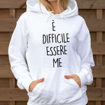 Felpa Donna È difficile essere me-Felpa con cappuccio-Lol T-shirt