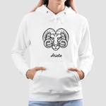 Felpa Donna Oroscopo Ariete - Segno Zodiacale-Felpa con cappuccio-Lol T-shirt