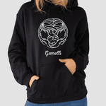 Felpa Donna Oroscopo Gemelli - Segno Zodiacale-Felpa con cappuccio-Lol T-shirt