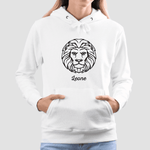 Felpa Donna Oroscopo Leone - Segno Zodiacale-Felpa con cappuccio-Lol T-shirt