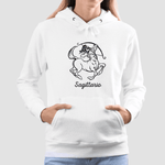 Felpa Donna Oroscopo Sagittario - Segno Zodiacale-Felpa con cappuccio-Lol T-shirt