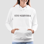 Felpa Donna Sto nervosa-Felpa con cappuccio-Lol T-shirt