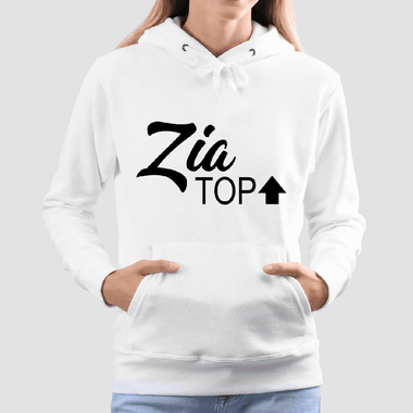 Felpa Donna Zia Top-Felpa con cappuccio-Lol T-shirt