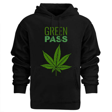 Felpa Uomo Green Pass-Felpa con cappuccio-Lol T-shirt