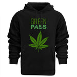 Felpa Uomo Green Pass-Felpa con cappuccio-Lol T-shirt