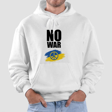 Felpa Uomo NO WAR UCRAINA-Felpa con cappuccio-Lol T-shirt