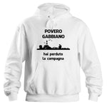Felpa Uomo Povero Gabbiano hai perduto la compagna-Felpa con cappuccio-Lol T-shirt