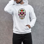 Felpa Uomo Sugar Skull Calaveras-Felpa con cappuccio-Lol T-shirt