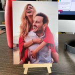 Foto con cavalletto da scrivania-Espositori per fotografie-Lol T-shirt