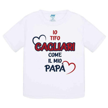 Io tifo Cagliari come il mio papà-T-shirt-Lol T-shirt