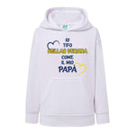 Io tifo Hellas Verona come il mio papà-Felpa con cappuccio-Lol T-shirt