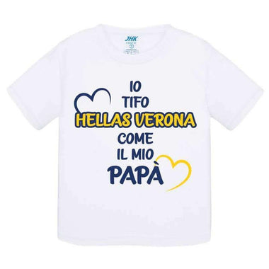 Io tifo Hellas Verona come il mio papà-T-shirt-Lol T-shirt