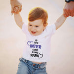 Io tifo inter come il mio papà-T-shirt-Lol T-shirt