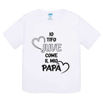 Io tifo juventus come il mio papà-T-shirt-Lol T-shirt