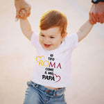 Io tifo Roma come il mio papà-T-shirt-Lol T-shirt