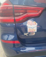 Kit adesivi per auto 2 pezzi Bimba a bordo-adesivi per auto-Lol T-shirt
