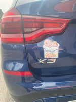 Kit adesivi per auto 2 pezzi Bimbo a bordo-adesivi per auto-Lol T-shirt