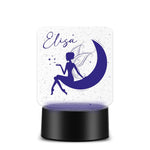 Lampada Led Personalizzata con nome con Fatina-Lampada in plexiglass-Lol T-shirt