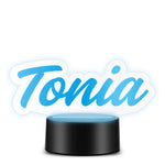 Lampada Led Personalizzata con nome-Lampada in plexiglass-Lol T-shirt