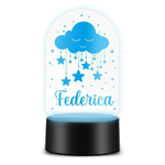 Lampada Led Personalizzata con nome Nuvola-Lampada in plexiglass-Lol T-shirt