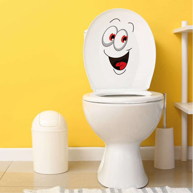 Adesivo WC con stampa fumetto Adesivi decorativi