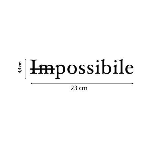 Lol T-Shirt Adesivi decorativi Im-possibile