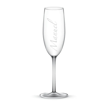 Bicchieri flûte personalizzati con nome Bicchieri Flûte