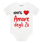 100% Amore degli zii Body per bimbi