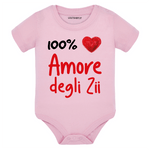 100% Amore degli zii Body per bimbi