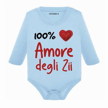 100% Amore degli zii Body per bimbi