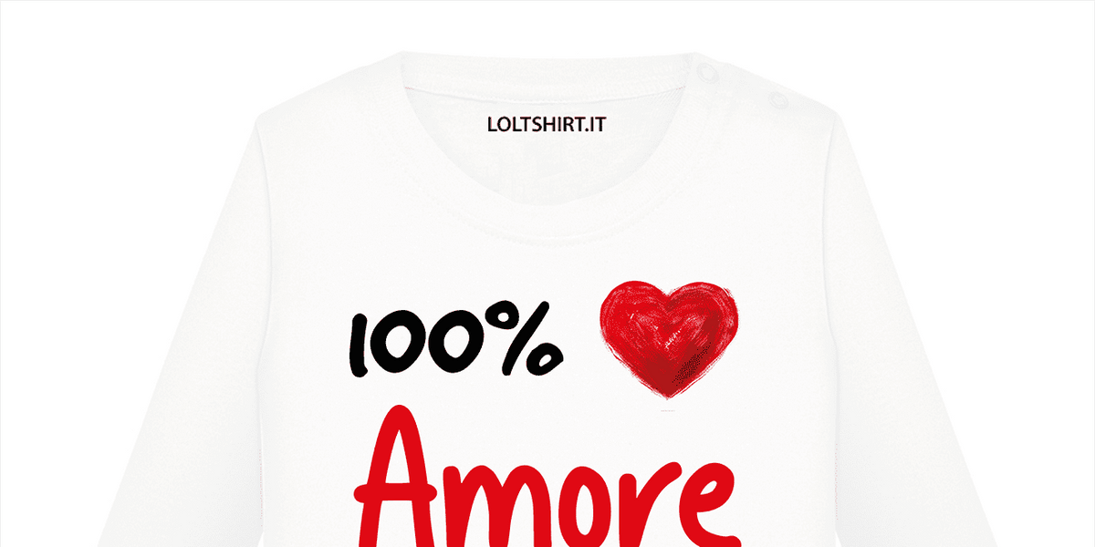 100% Amore della zia Body Neonato Manica Lunga Lol T-shirt