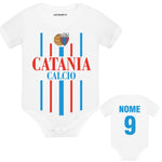 Body completino calcio personalizzato Catania Body per bimbi
