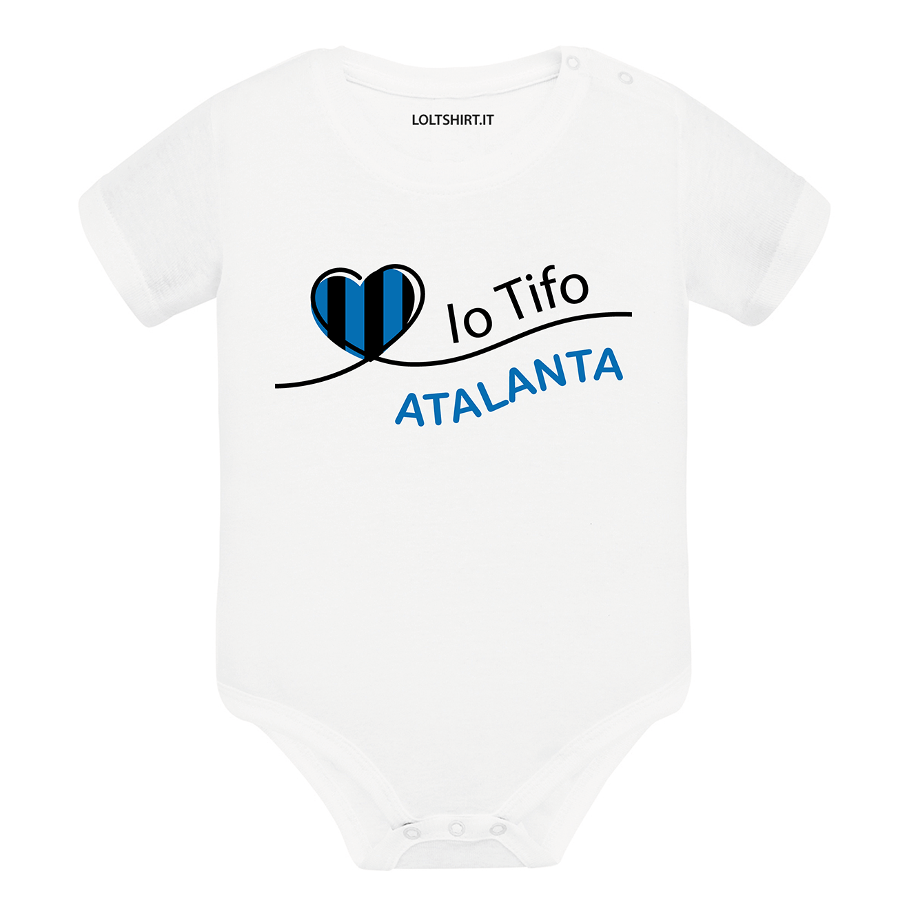 Lol T-Shirt Body per bimbi Io tifo Atalanta