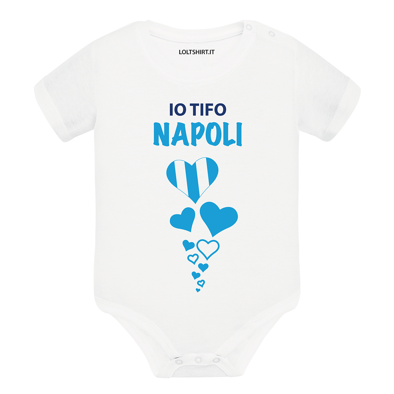 Lol T-Shirt Body per bimbi Io tifo Napoli