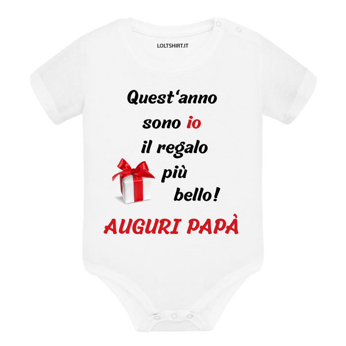 Regalo Festa del papà - Body per neonato